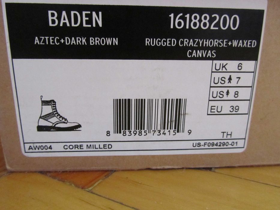Кожаные женские ботинки берцы ТМ Dr. Martens. Оригинал.
