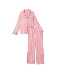 Піжама victoria's secret satin long pajama set