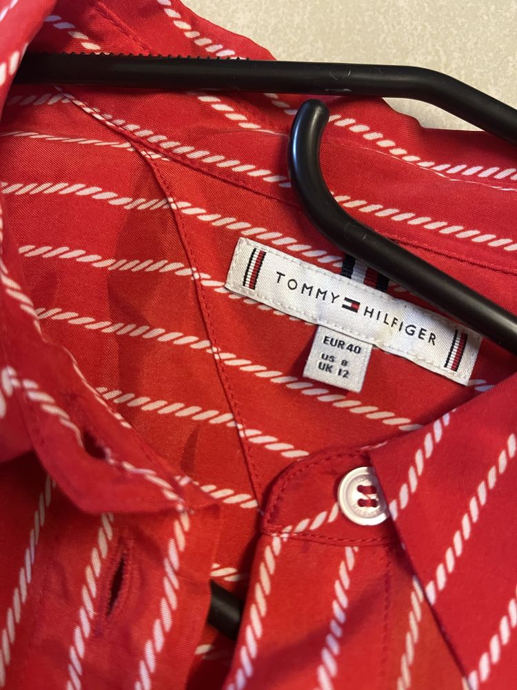 Tommy Hilfiger koszula w paski rozm L