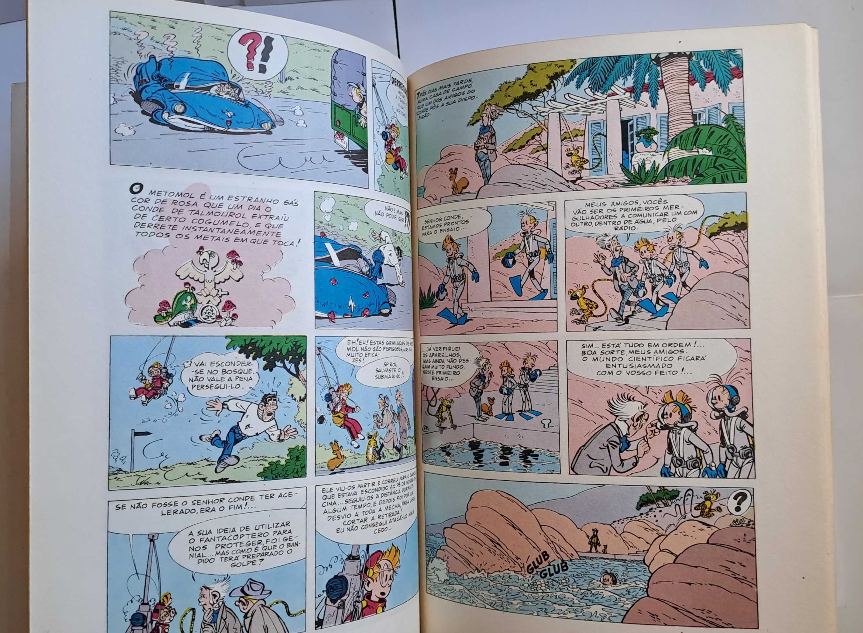 Spirou e Fantásio - O Refúgio da Moreia - BD