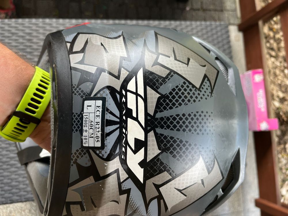 Kask FLY cross, quad, rower, motocykl r. L