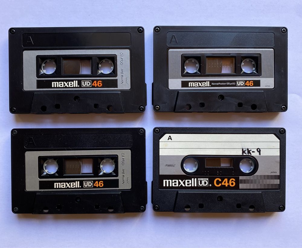 Аудиокассеты MAXELL UD46/60/90 касети