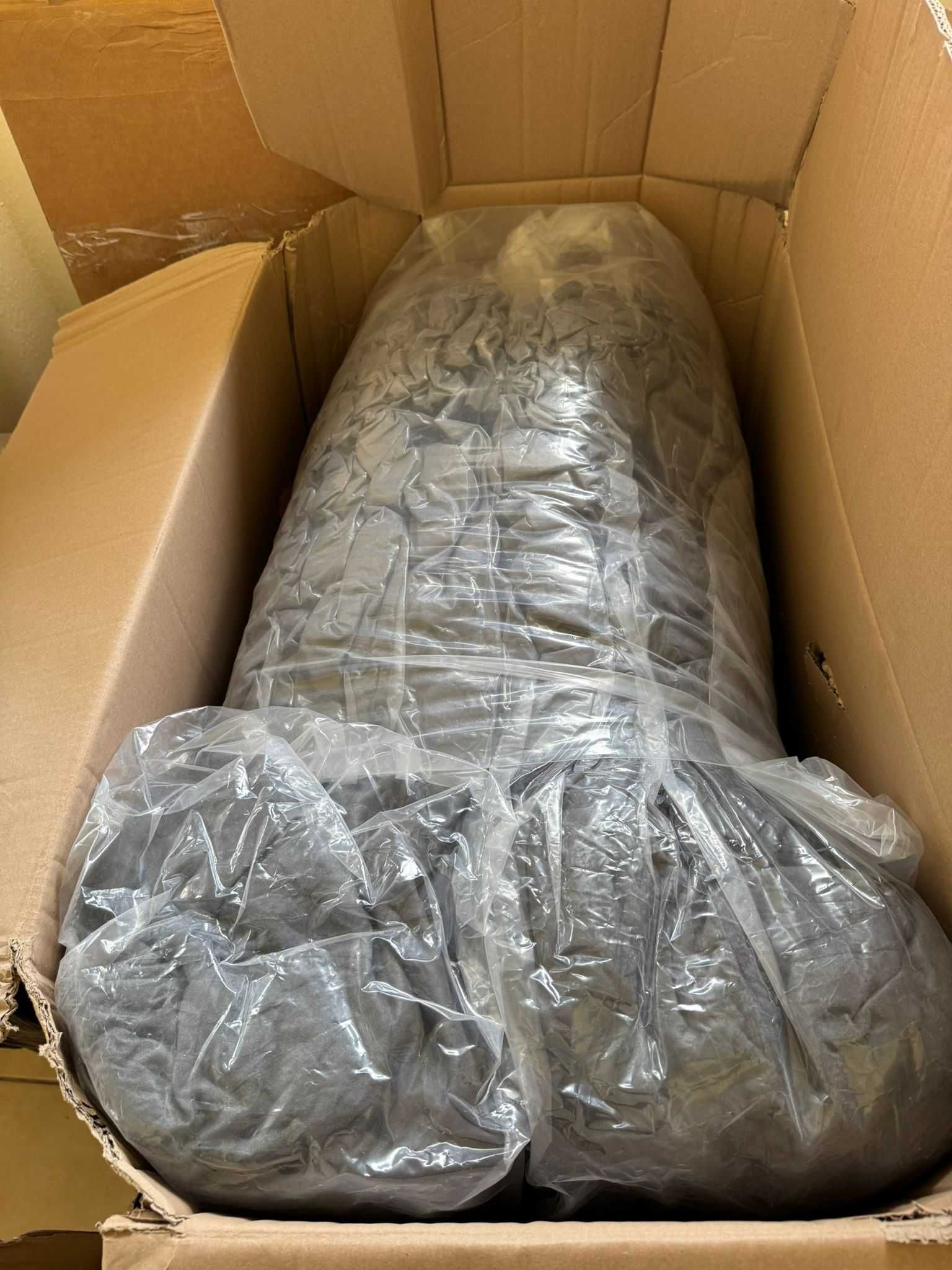 Beanbag pufa fotel poduszka gamingowa XXL duży szary z oparciem