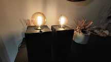 Lampka nocna, lampa , loft ręcznie robiona