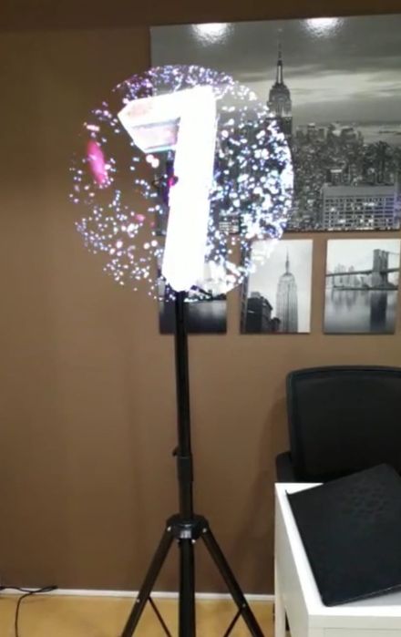 Projetor Led 3D holográfico