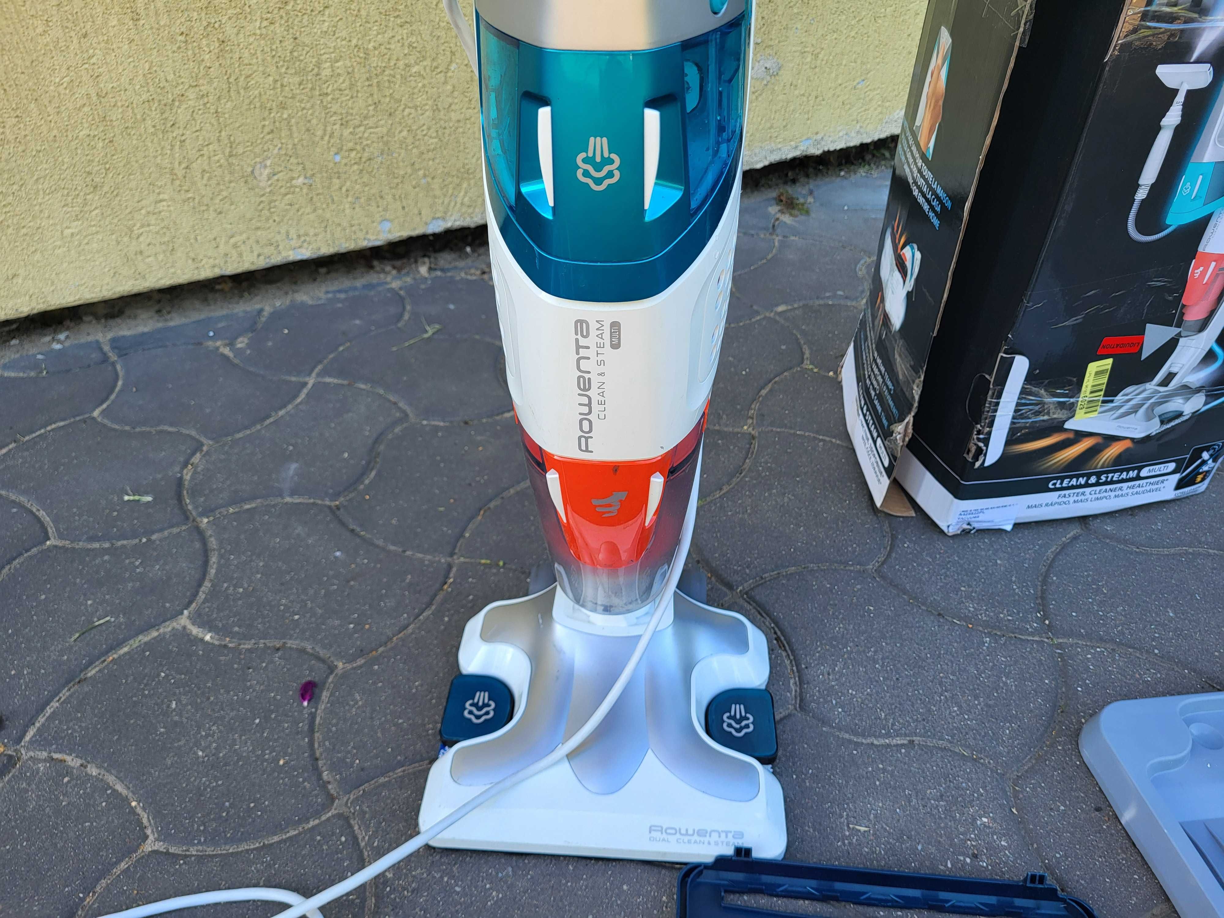 Mop Rowenta Odkurzacz parowy 3 w 1 Clean  Steam RY8544 mocny 1700w