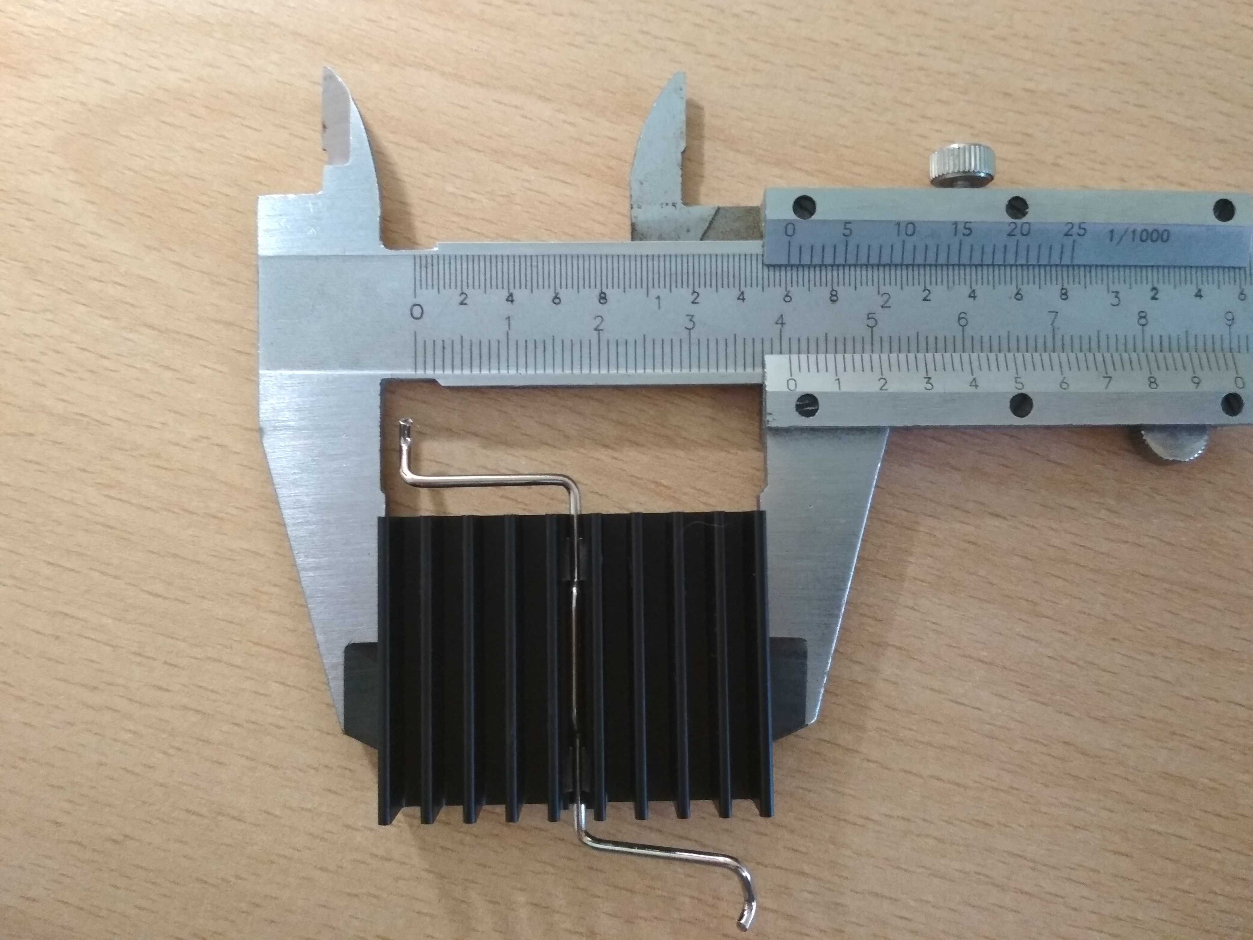 Aluminum heatsink (алюминиевые теплоотводы/радиаторы) 41x32x11мм