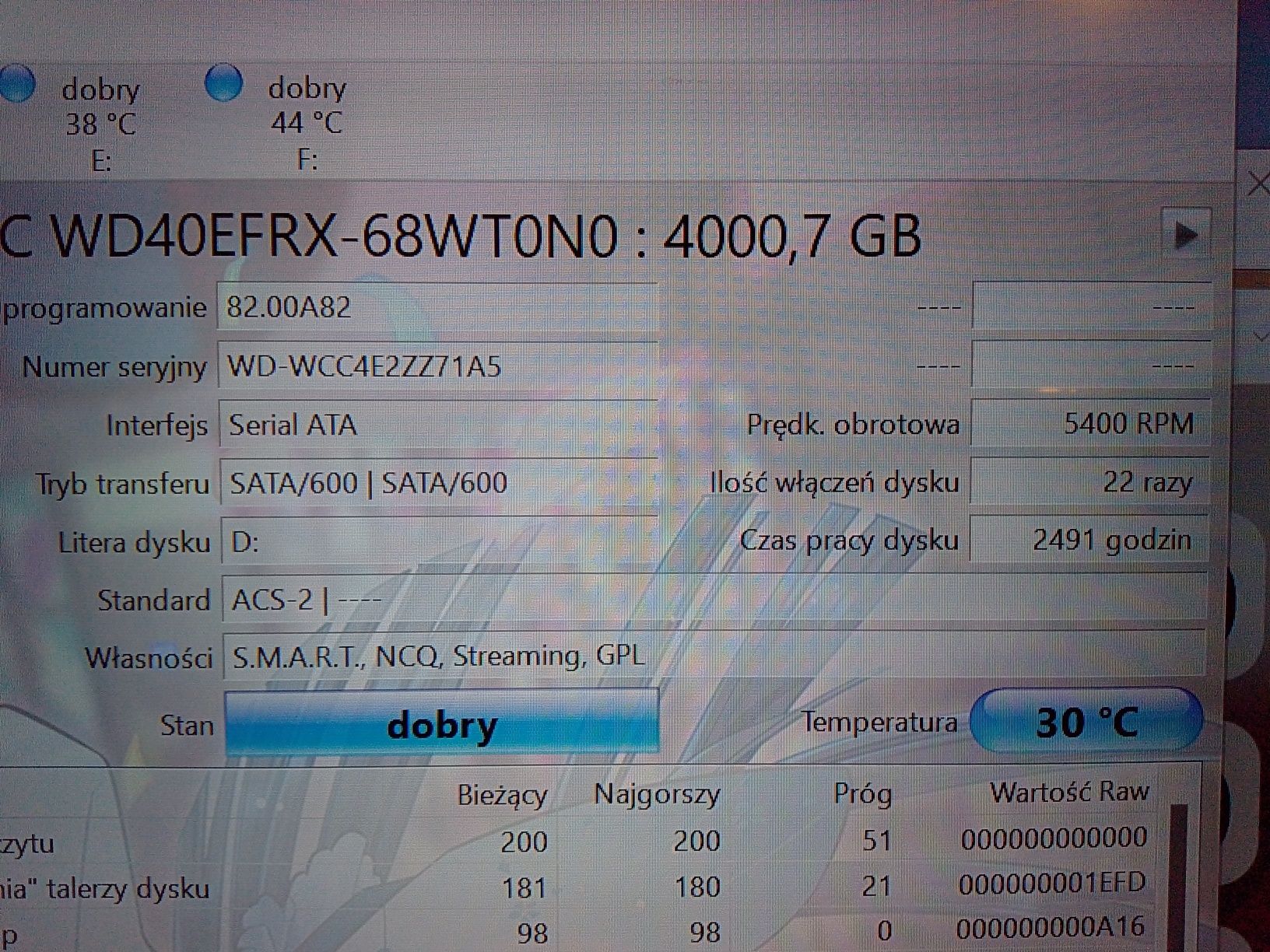 Dysk twardy HDD WD 4tb, prawie nowy