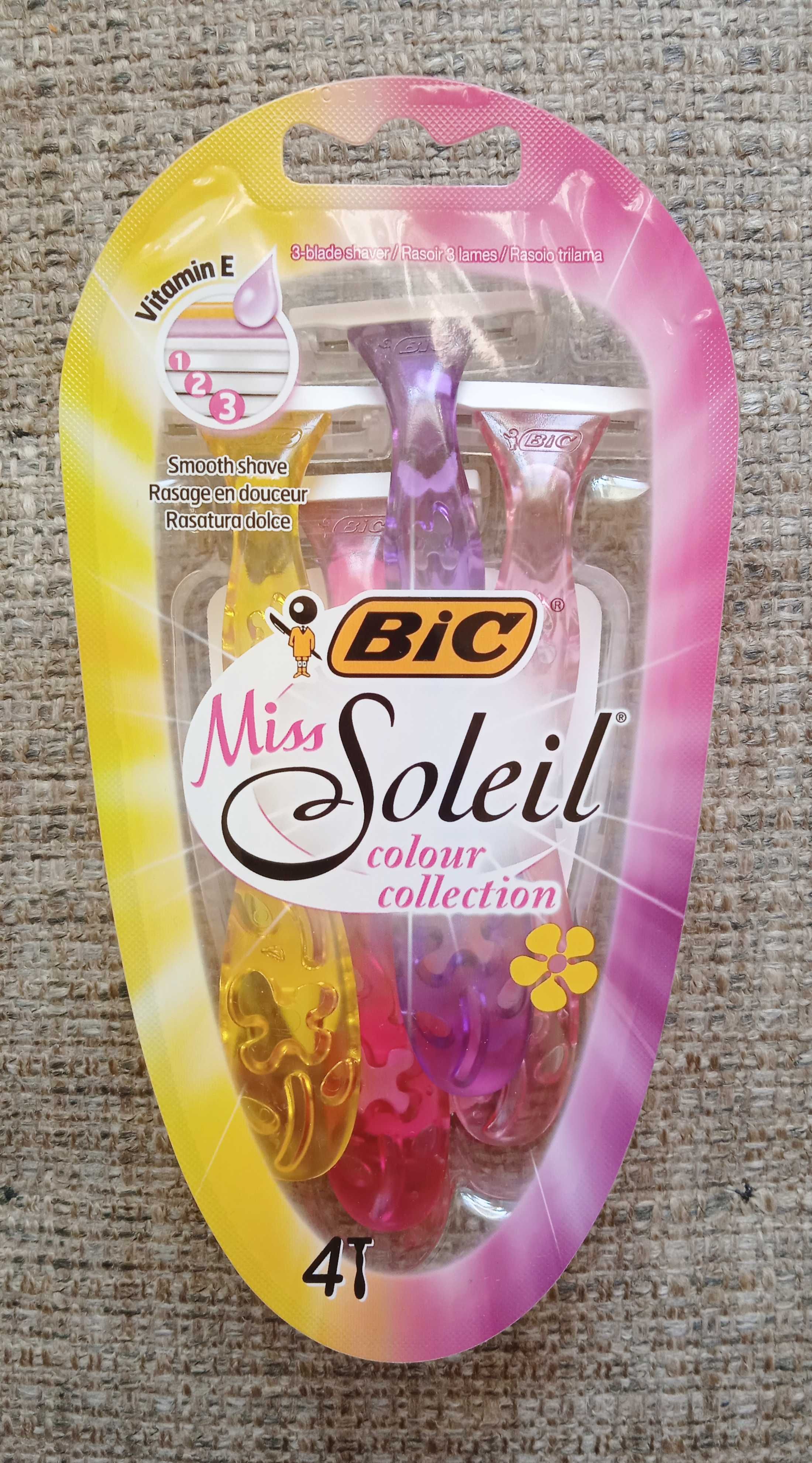 ВІС набір жіночих бритв Miss Soleil