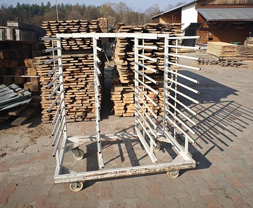 Stojaki lakiernicze stojak piętrowy wózek do malowania metalowy