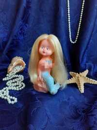 1970-е! Puppenfabrik Русалочка ГДР характерная винтаж резиновая кукла