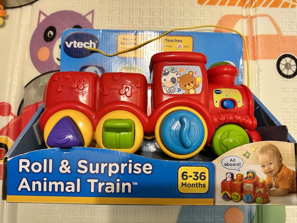 Дитячий музичний потяг vtech