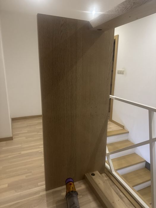 Rama łóżka ikea malm dab bielony