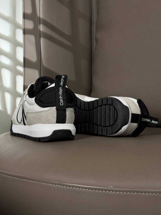 Чоловічі кросівки кельвін кляйн Calvin Klein GTX Light Grey White