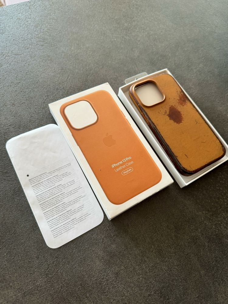 Iphone 13 Pro Leather Case MagSafe