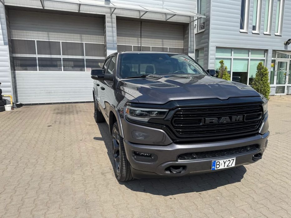 RAM 1500 Limited Night, Head Up, Radar, kamery 360, Rambox, Dzielona Paka
