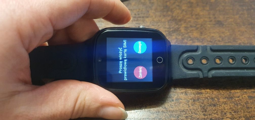 Zegarek dla dziecka Smartwacht KidWatch A9s Pro czarny