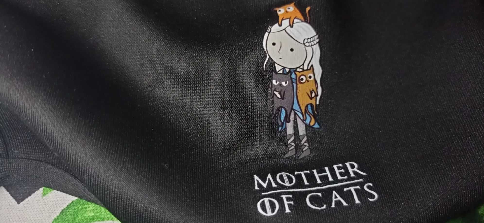 Маска для лица, многоразовая, новая, mother of cats, мать котов