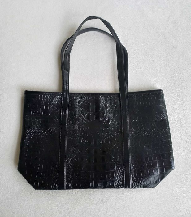 Сумка шопер рептилія, 27х41х10 см.