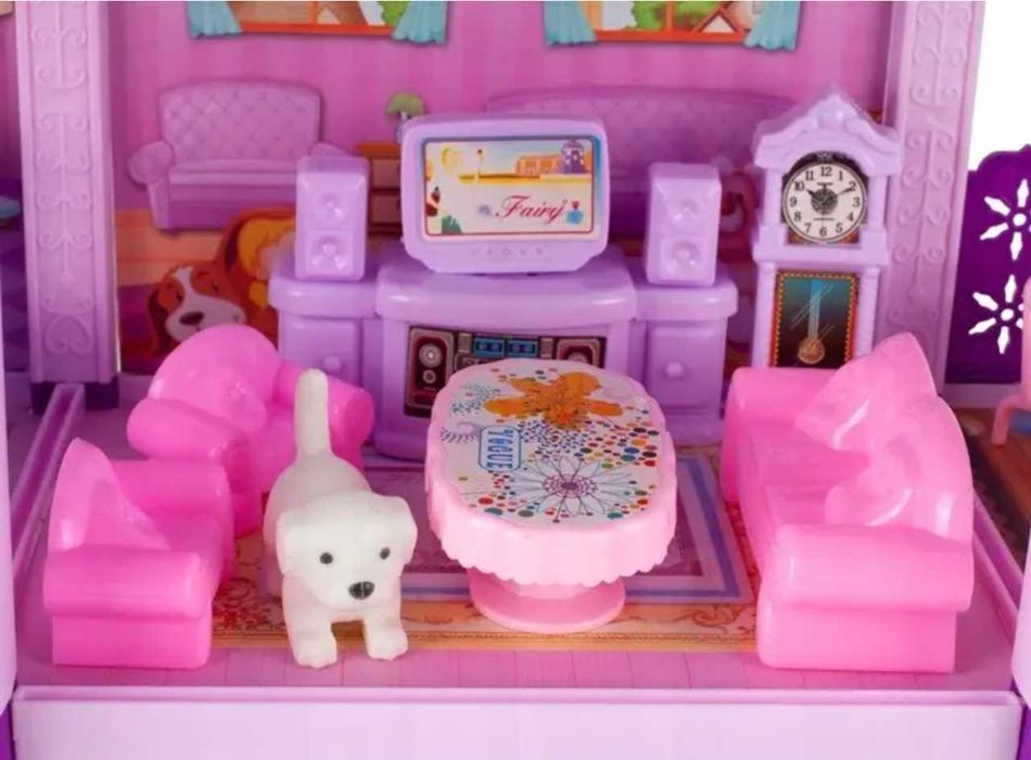 Кукольный домик Pony Fantasy полный комплект лялькови будиночок