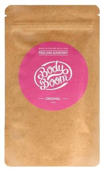 Peeling kawowy 100g Body Boom Original Witamina E Olej Arganowy