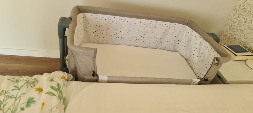 Berço NESTE UP Kinderkraft bege