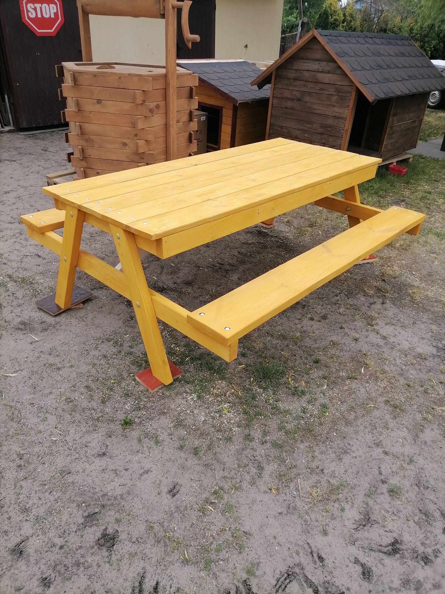 Stół piknikowy 210x90
