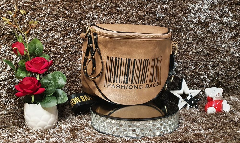 Torebka Brązowa Fashion Bags damska tzw. Chlebaczek