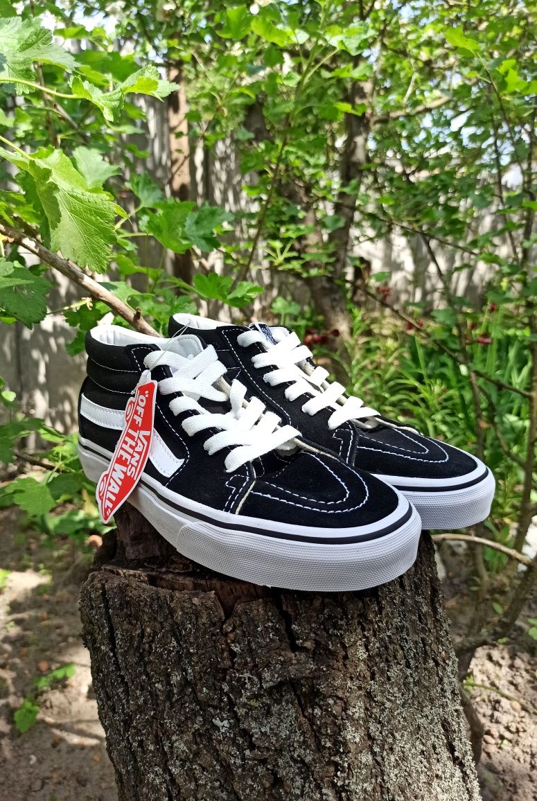 Кеди Vans Black and White