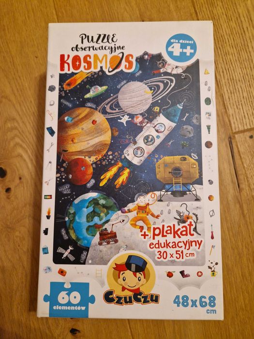 puzzle kosmos 60 elementów