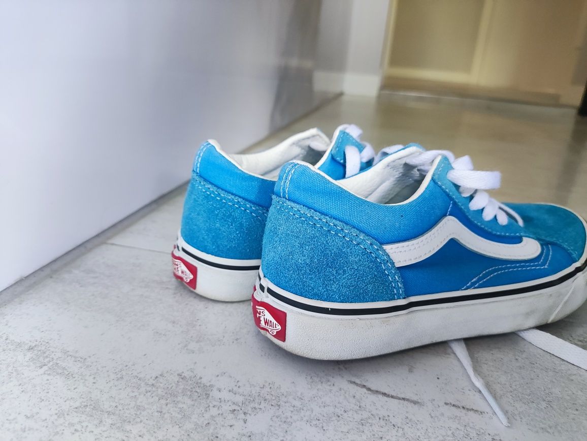 Buty kapcie adidasy sneakersy Vans 34 do szkoły, skóra naturalna