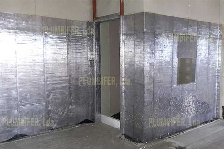 Rolo de Chapa de Chumbo laminado em rolo para isolamento radiológico