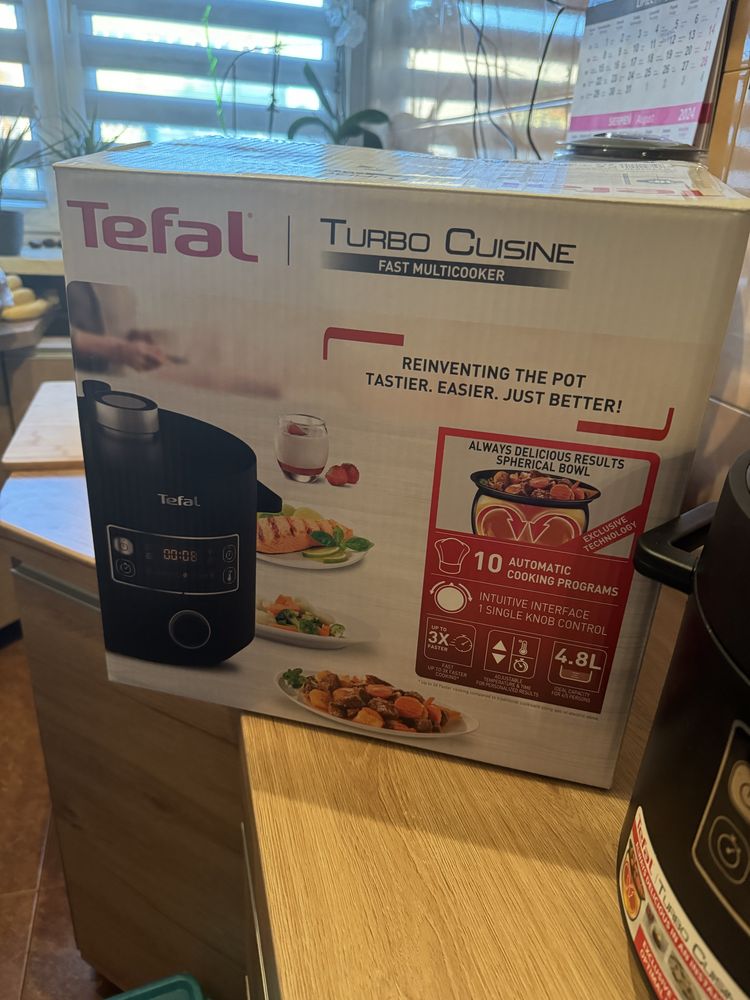 Multicooker TEFAL Turbo Cuisine CY754830 czarny