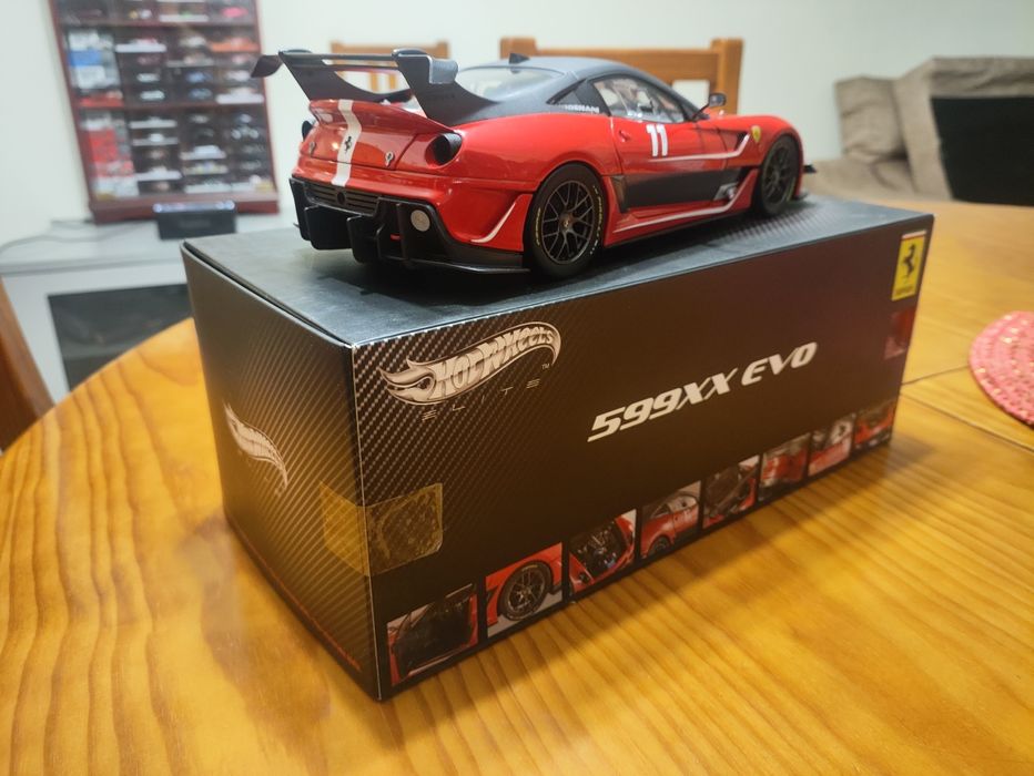 Ferrari 599xx Evo Hot Wheels Elite 1/18