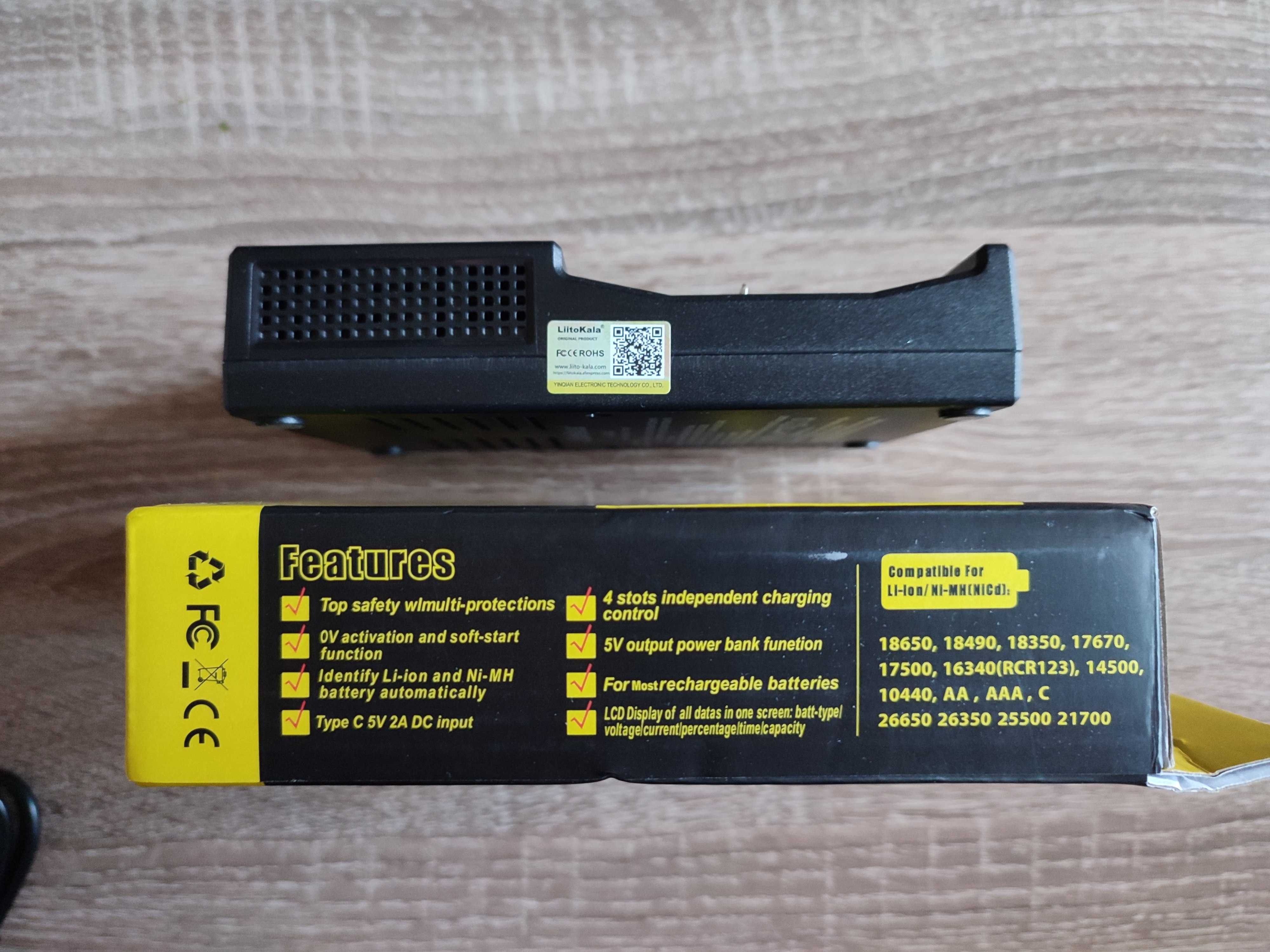 Зарядка Liitokala Lii-M4S для аккумуляторов, тест, разряд, Power Bank