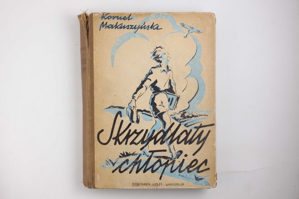 Skrzydlaty chłopiec [1949] > Kornel Makuszyński [autograf + dedykacja]