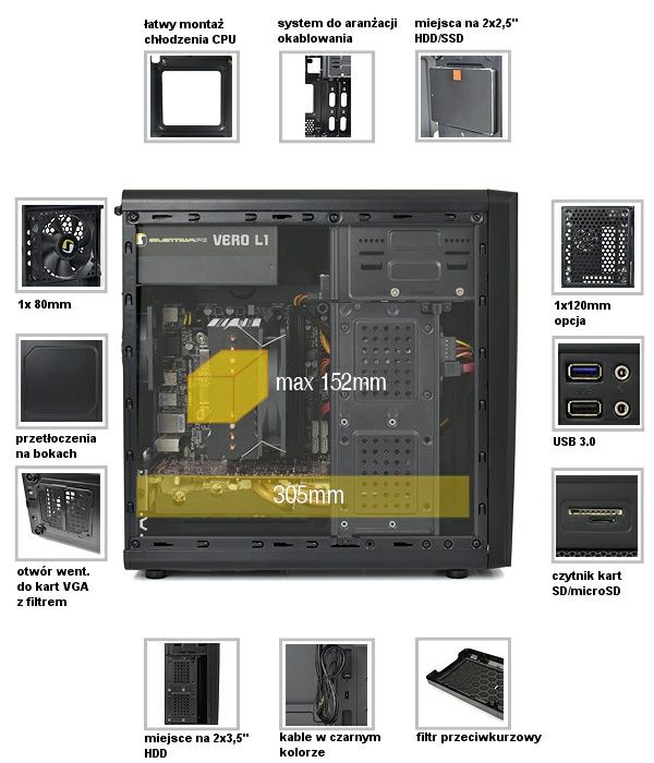 SPC BRUTUS S30 w bardzo dobrym stanie