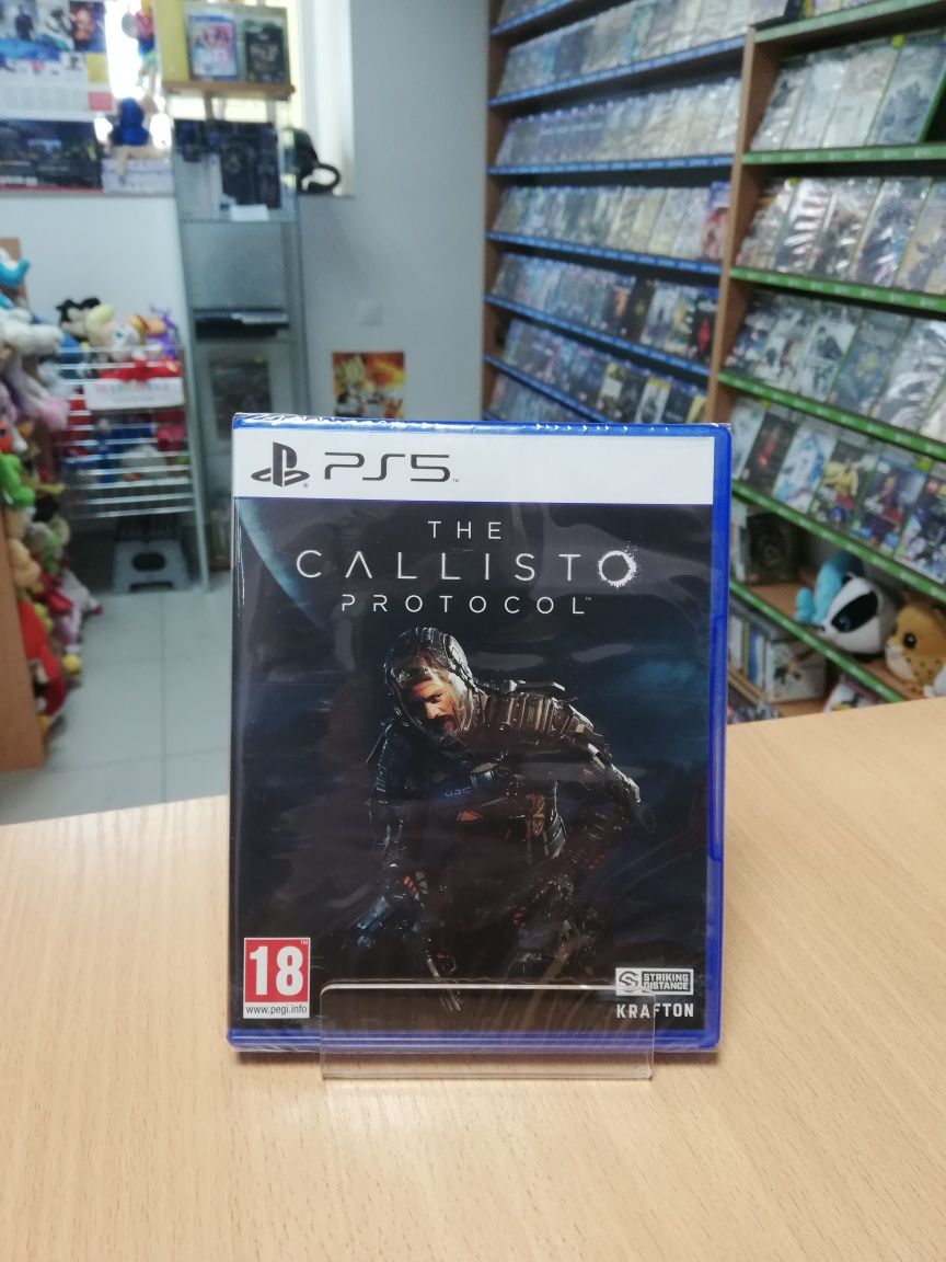 PS5 Callisto Protocol PL Nowa Folia Playstation 5