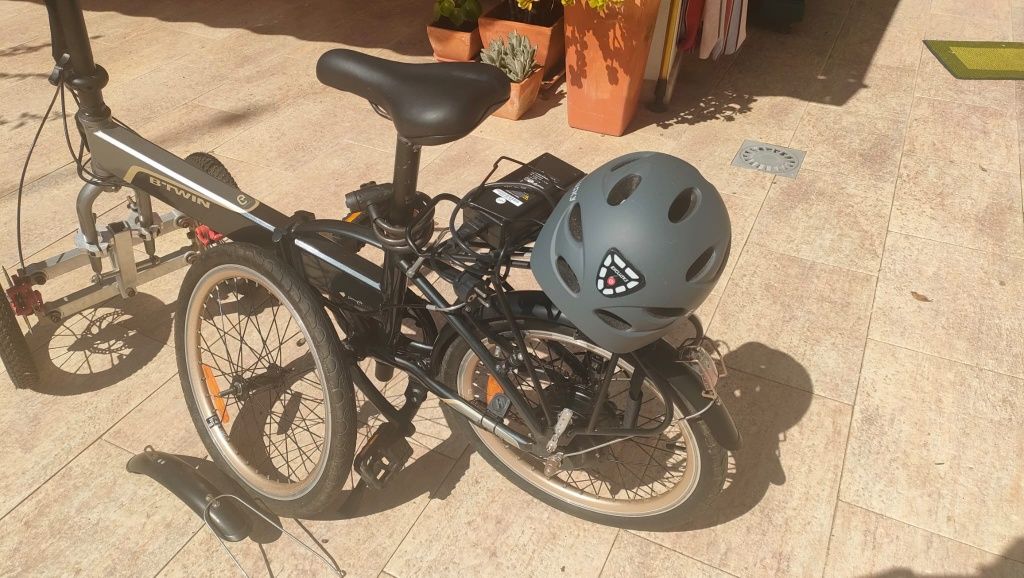 Bicicleta BTWIN elétrica