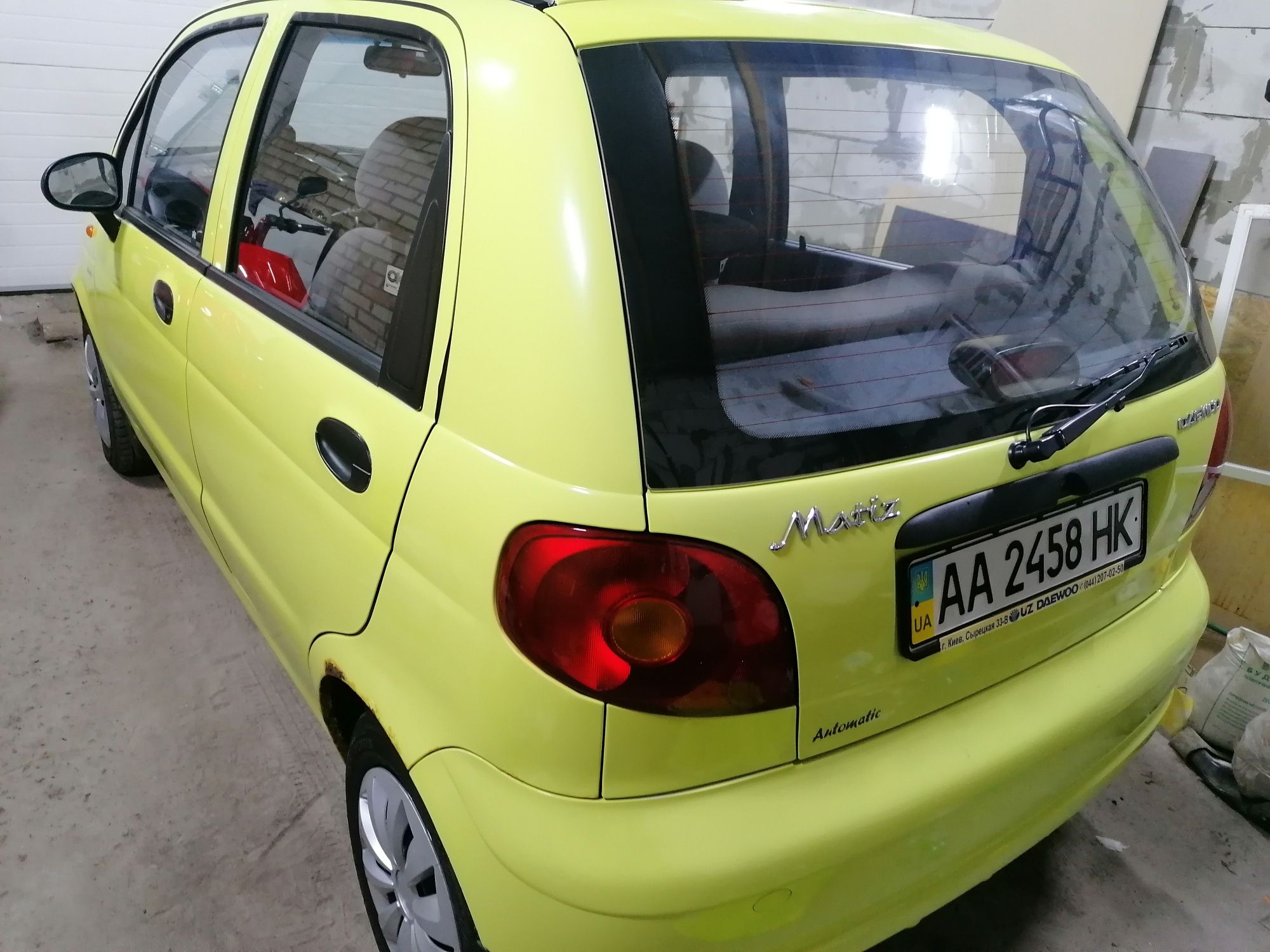 Auto Daewoo matiz