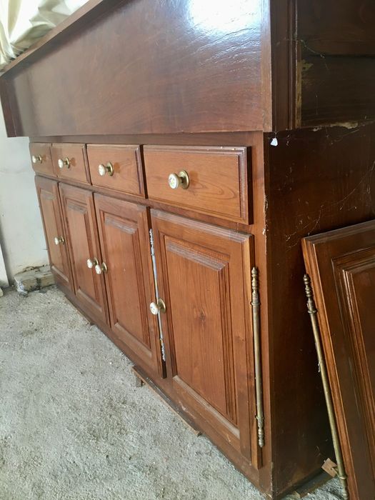 Conjunto de móveis de cozinha