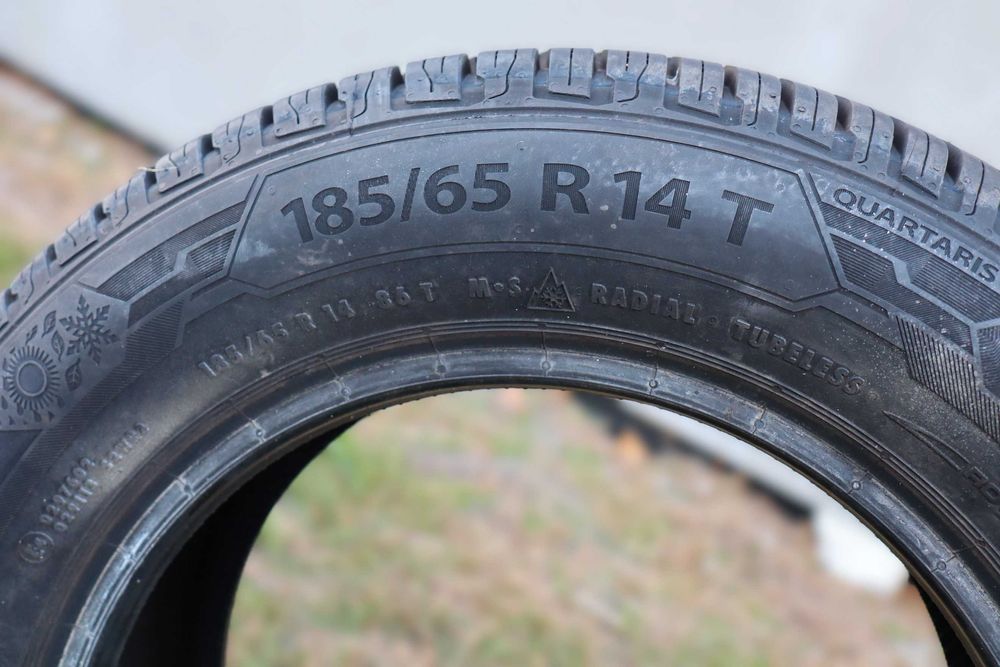 Barum Quartaris 5, komplet 4szt, jak nowe, 185/65r14