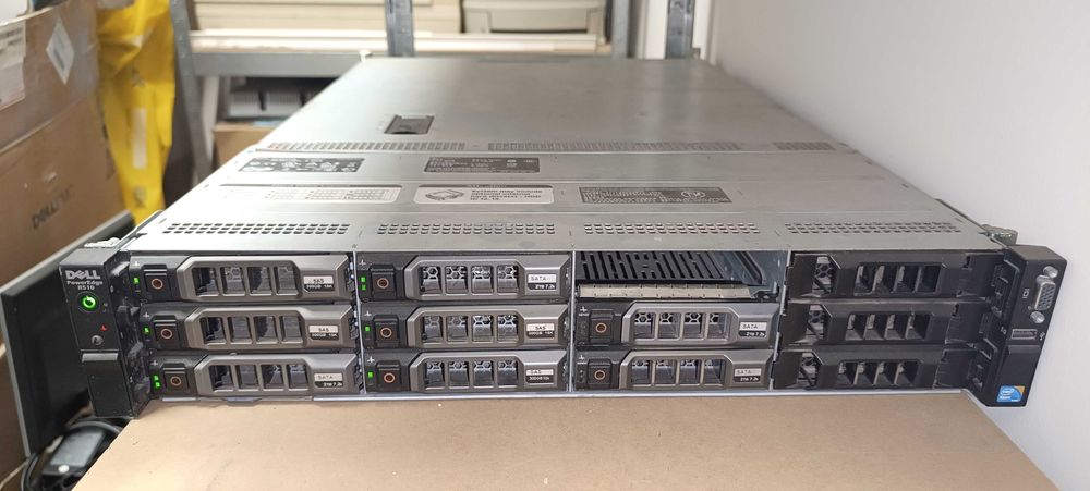 Сервер Dell PowerEdge R510  2*Xeon X5675/32 RAM/no HDD/2U