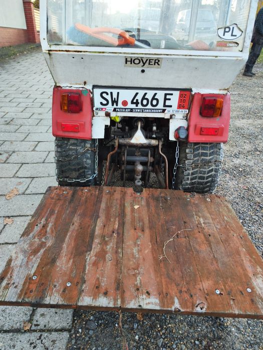 Mini Traktor HAKOTRACK plug odśnieżanie / transport