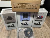 VKB Gladiator, THQ, Logitech Saitek Rudder, WWII zestaw HOTAS Joystick