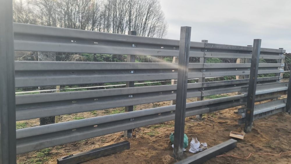 Bariery drogowe ocynkowane na wygrodzenia dla bydła