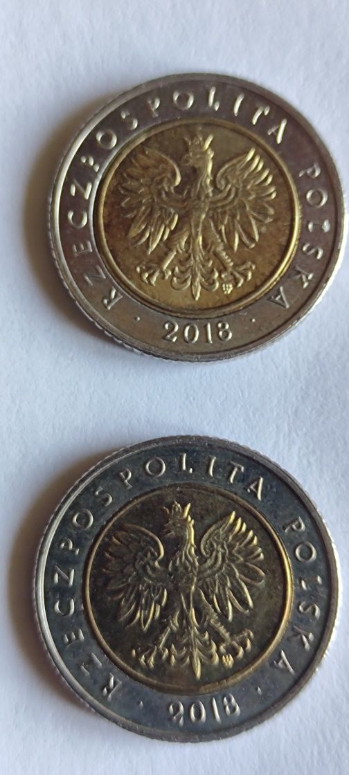 Moneta 5 zł 100-lecie  Niepodległości
