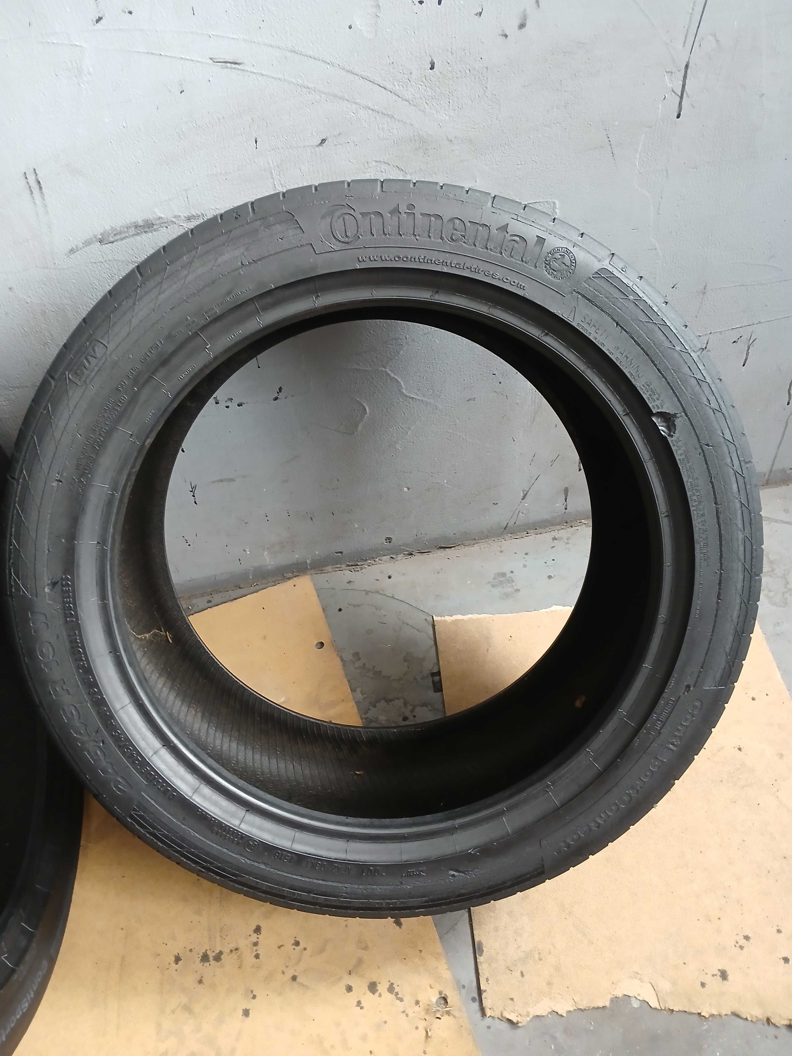 Opony letnie Continental 245/45/19