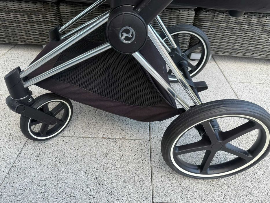 Wózek Cybex Priam 2.0 – Stelaż + Siedzisko + Gondola + Gratisy!