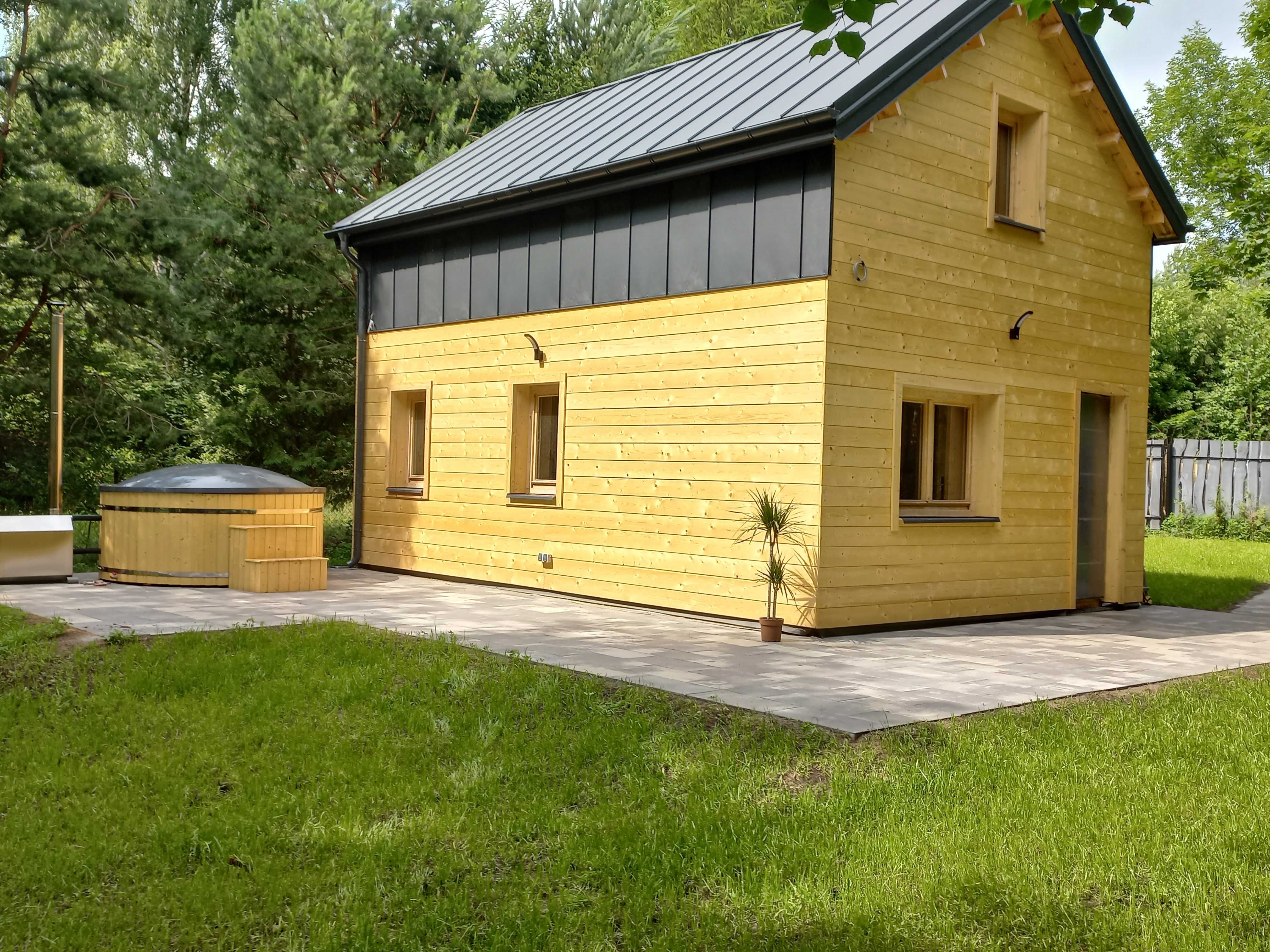 Klimatyczny domek z gorącą Balią wolny od 3 do 14 sierpnia 2025